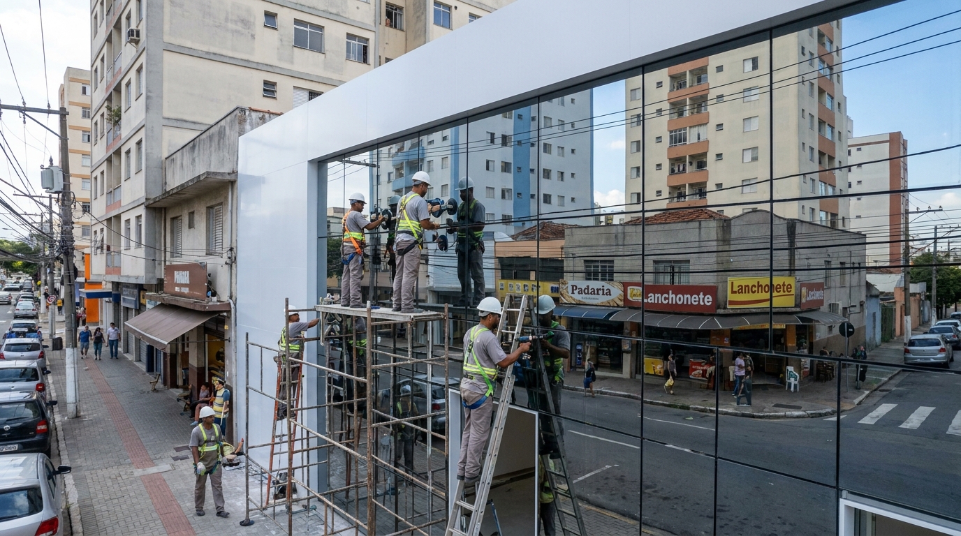 Fechamentos em Vidro em Ribeirão Preto‑SP